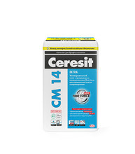 Клей для плитки и керамогранита Ceresit CM 14 Extra 25 кг фото 1