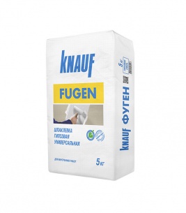 Шпаклевка гипсовая Knauf Фуген, 5 кг фото 1